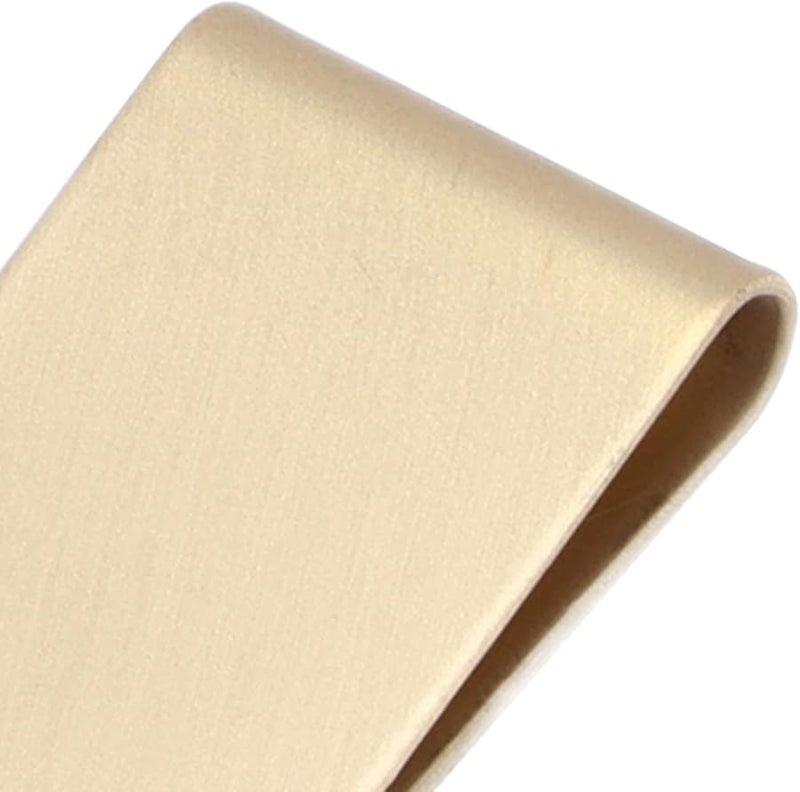 Gold Stainless Steel Money Clip Wallet For Men 2Pcs Metal Credit Card Holder - Image 4